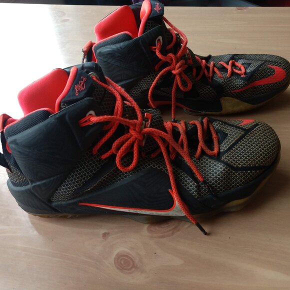Nike LeBron XII 12 Court Vision Sneakers Men's Size 15 2015 - Picture 4 of 7